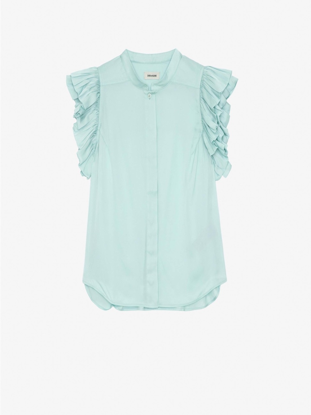 Zadig & Voltaire Tiza satin top size L